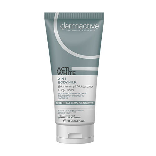 لوشن أكتي وايت 2 في 1 لتفتيح وترطيب الجسم | Dermactive لوشن لتوحيد لون البشرة